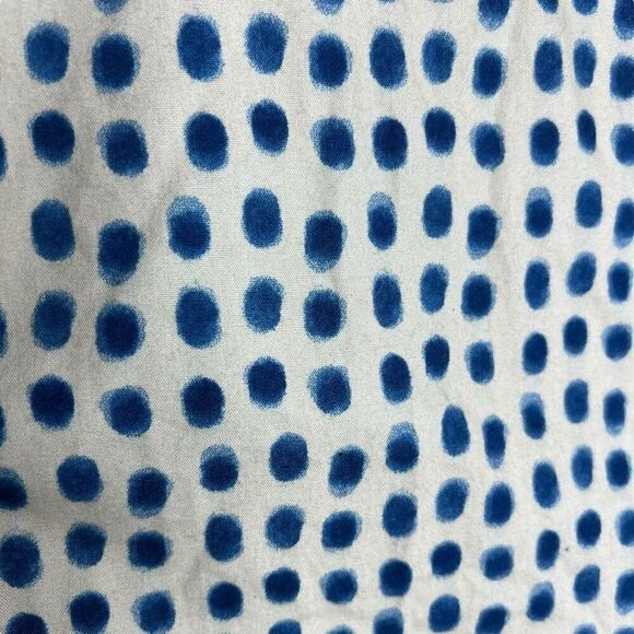 NWT House of Aama Adult Green Polka Dot Shirt Medium - Picture 6 of 9